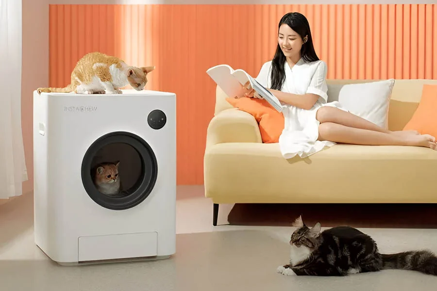 cat litter that cleans itself