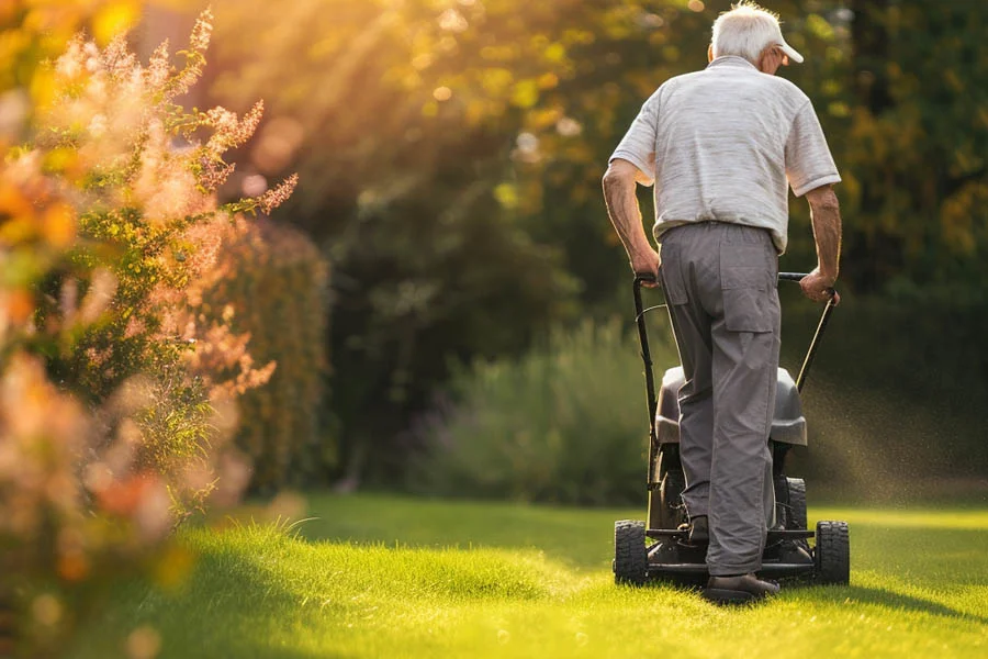 self propelled mower