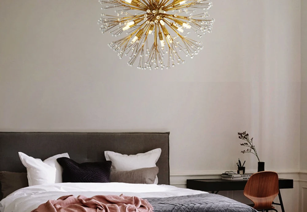 modern globe chandelier