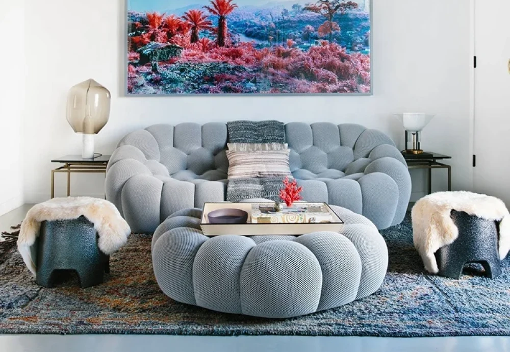 cloud couch blue